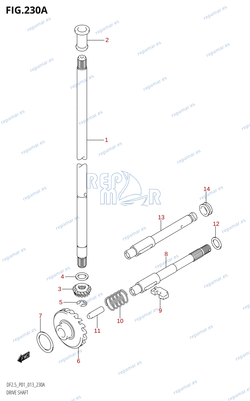 230A - DRIVE SHAFT