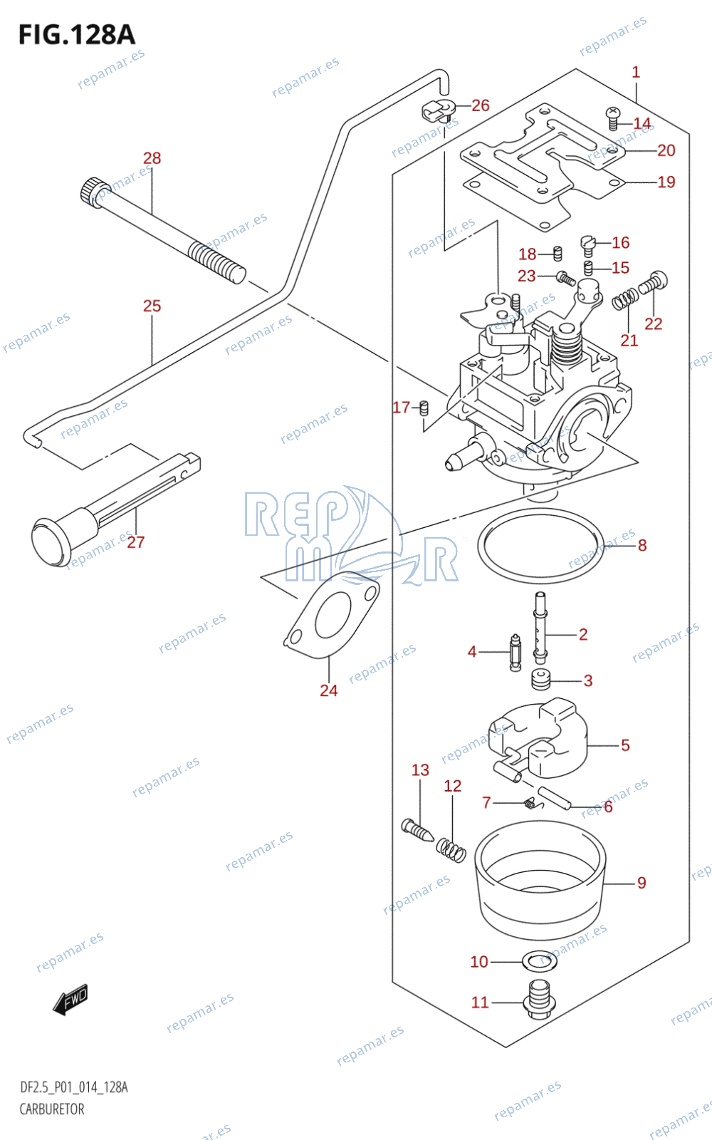 128A - CARBURETOR