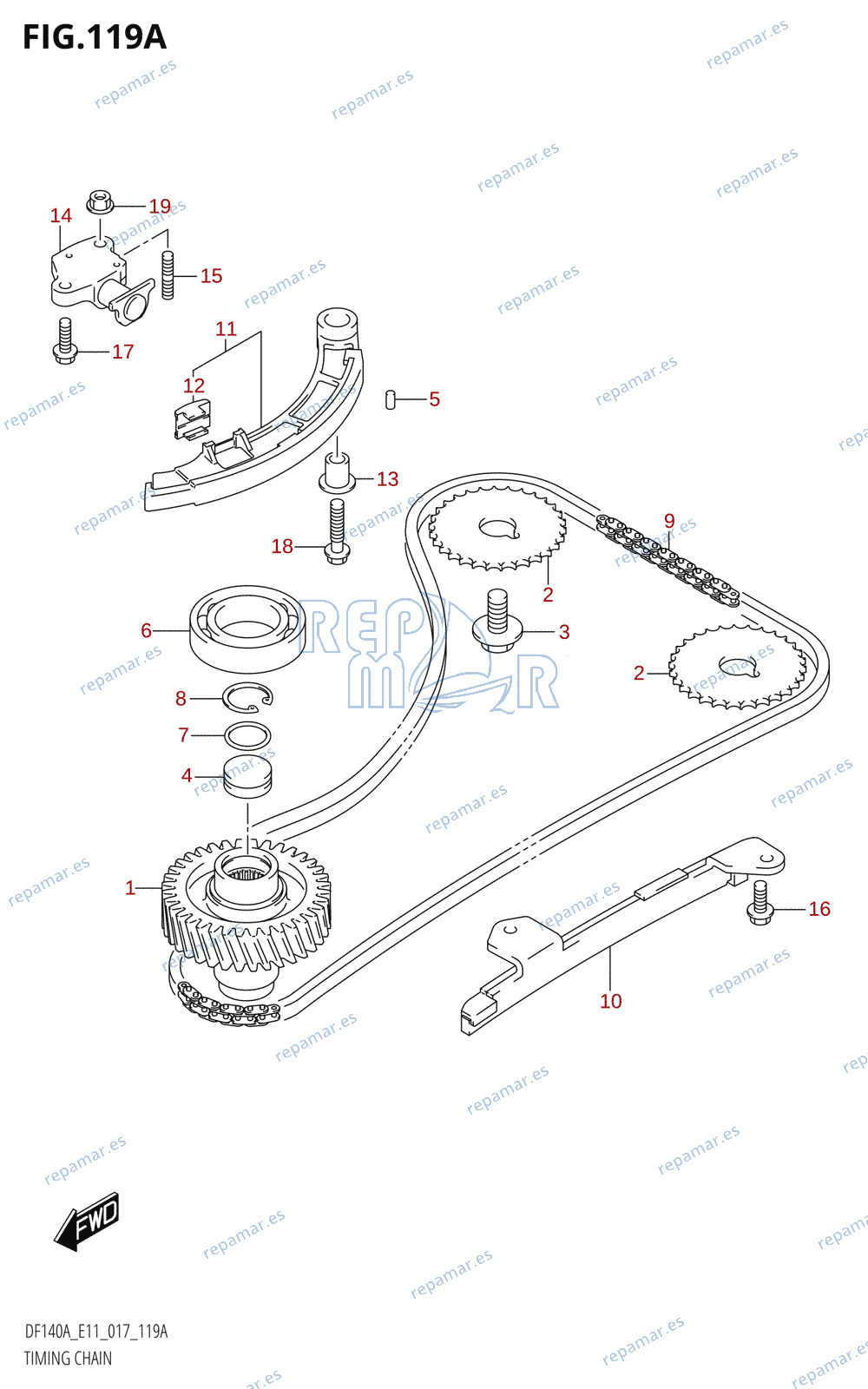 119A - TIMING CHAIN