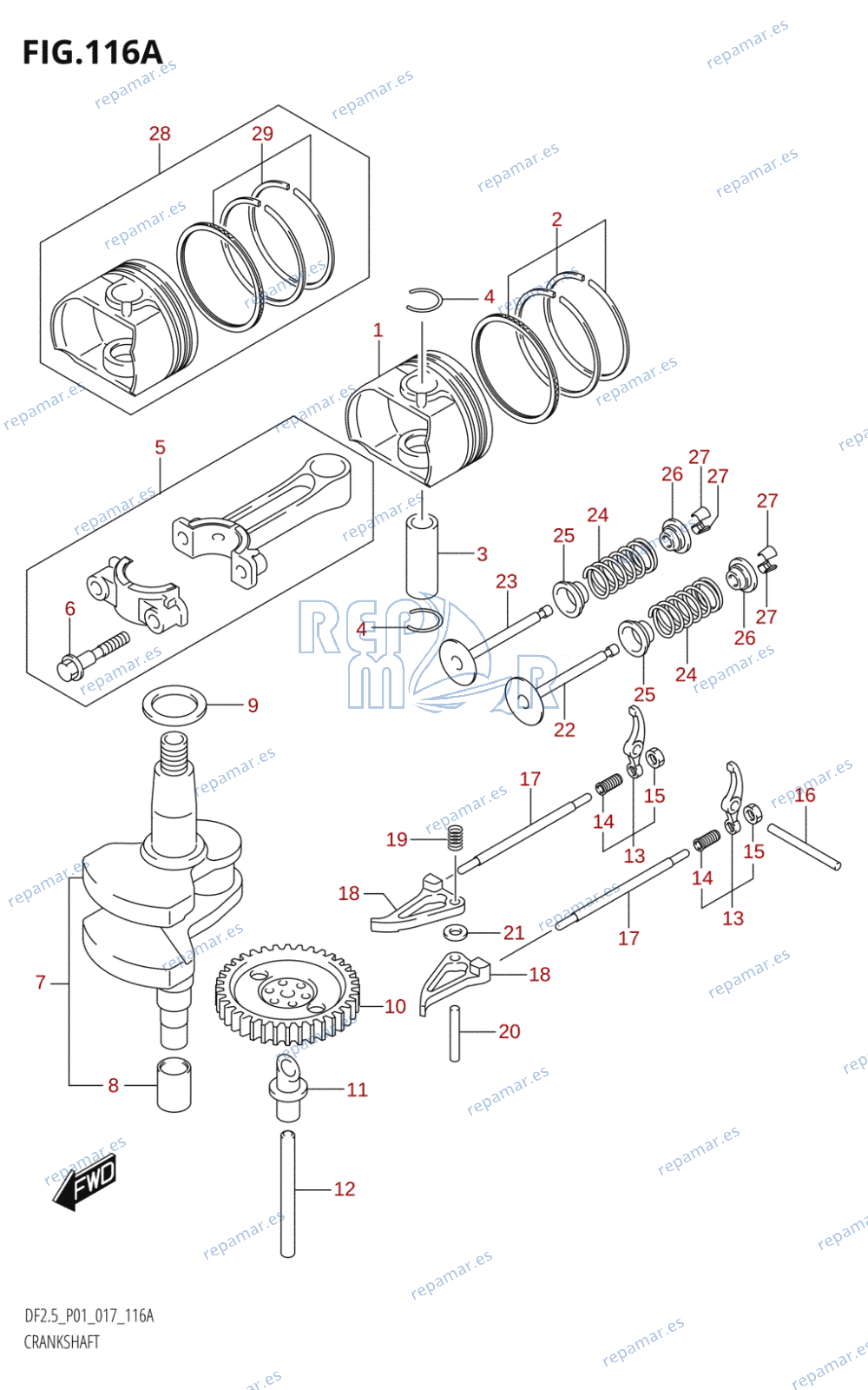 116A - CRANKSHAFT