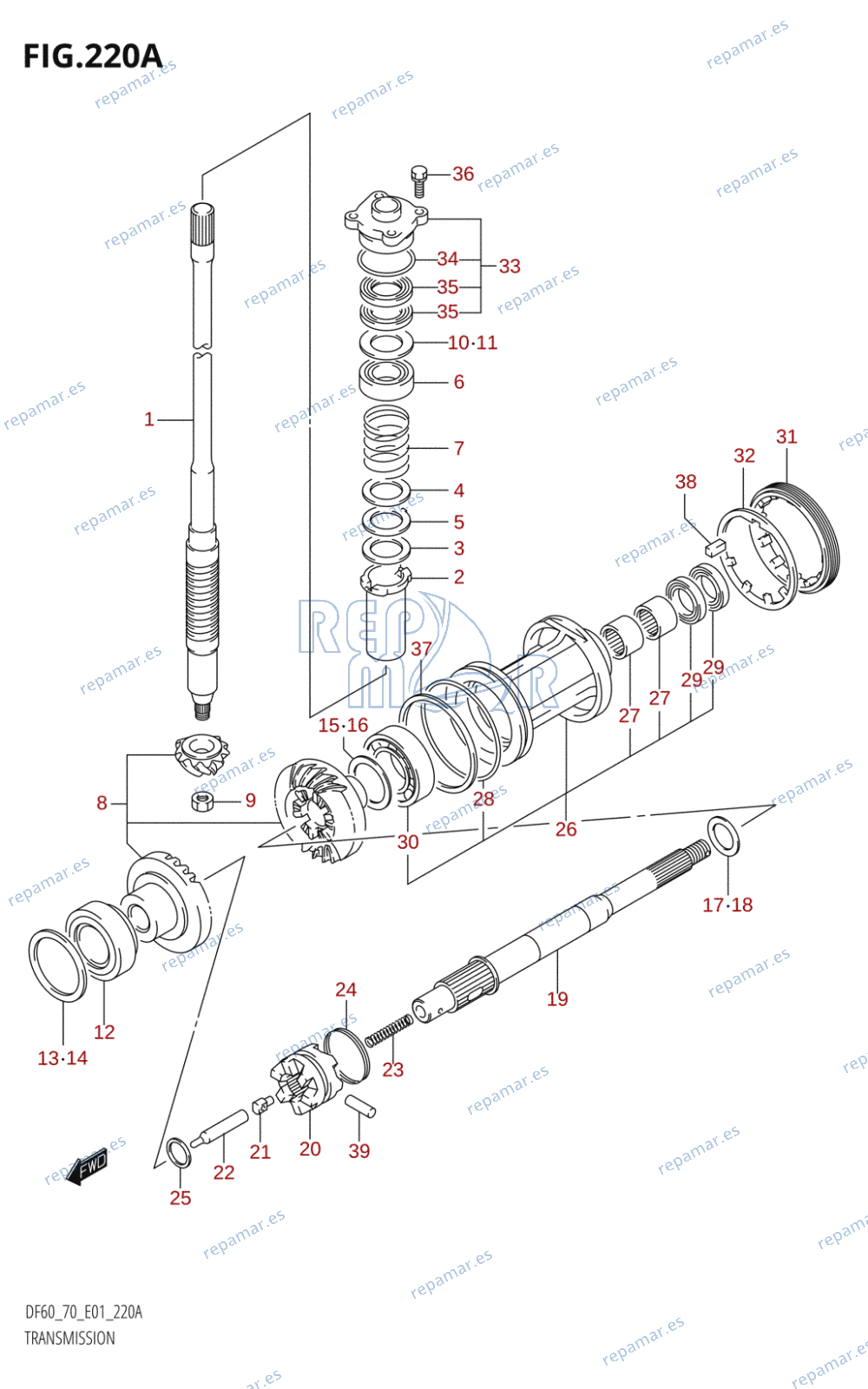 220A - TRANSMISSION (W,X,Y)