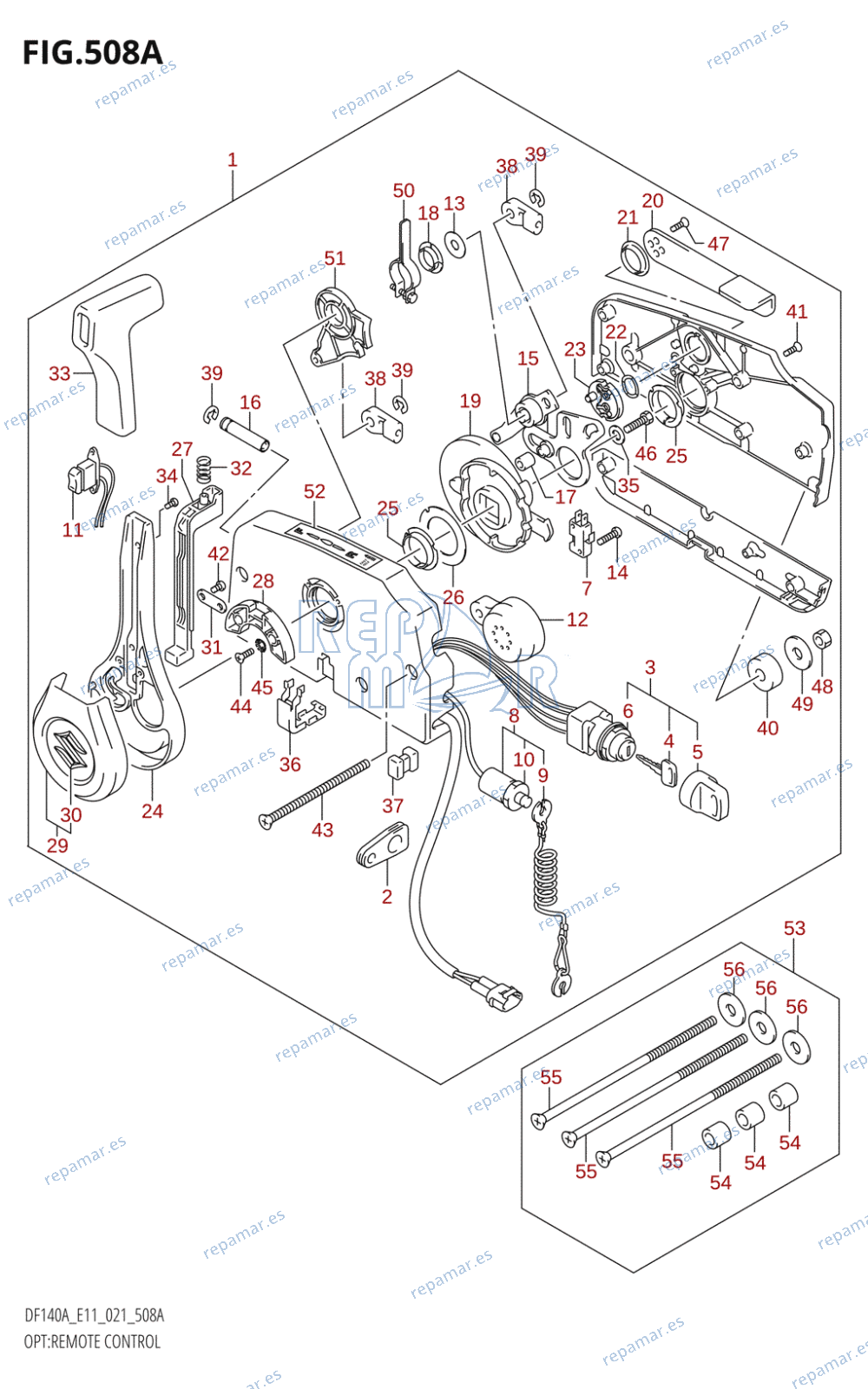 508A - OPT:REMOTE CONTROL (E01,E11,E40)