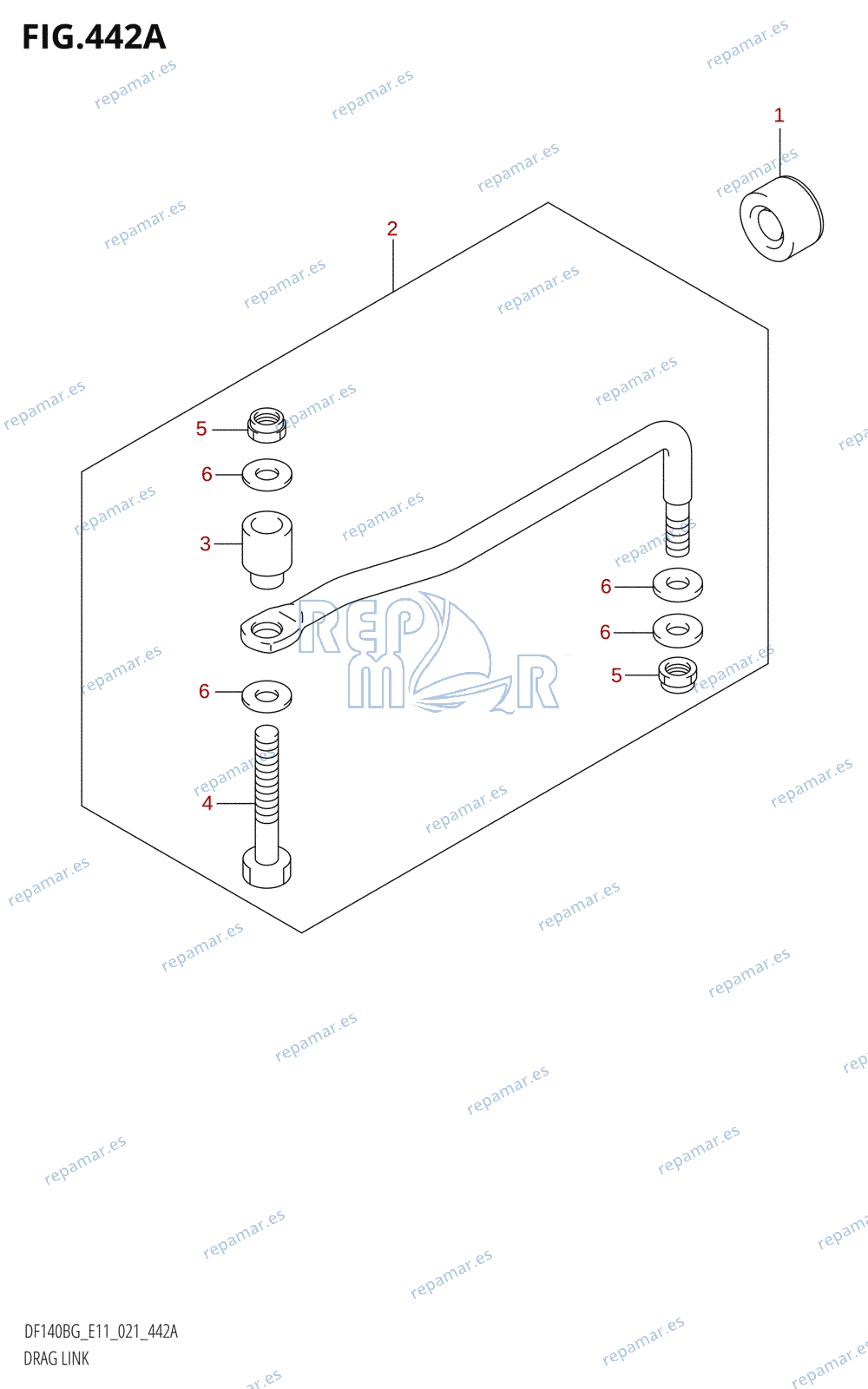 442A - DRAG LINK