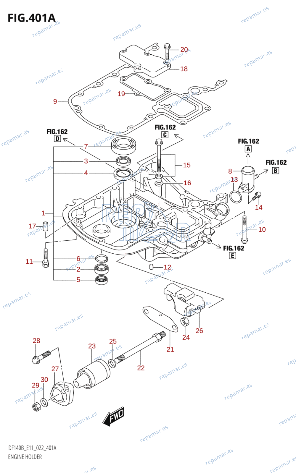 401A - ENGINE HOLDER