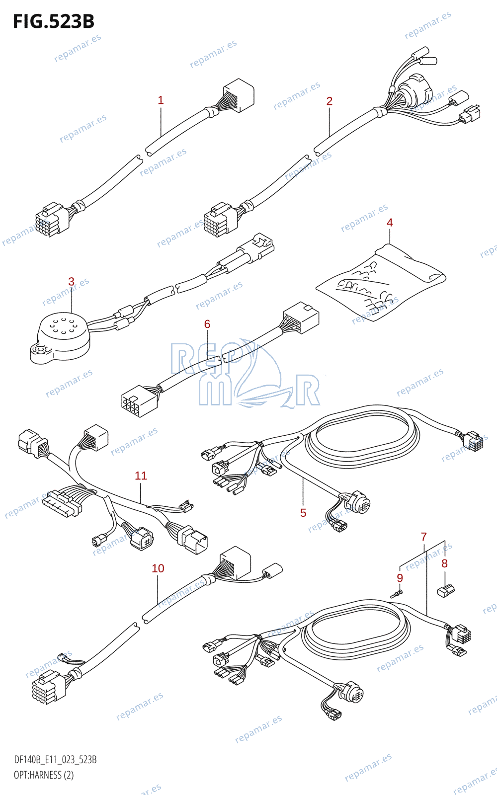 523B - OPT:HARNESS (2) (023)