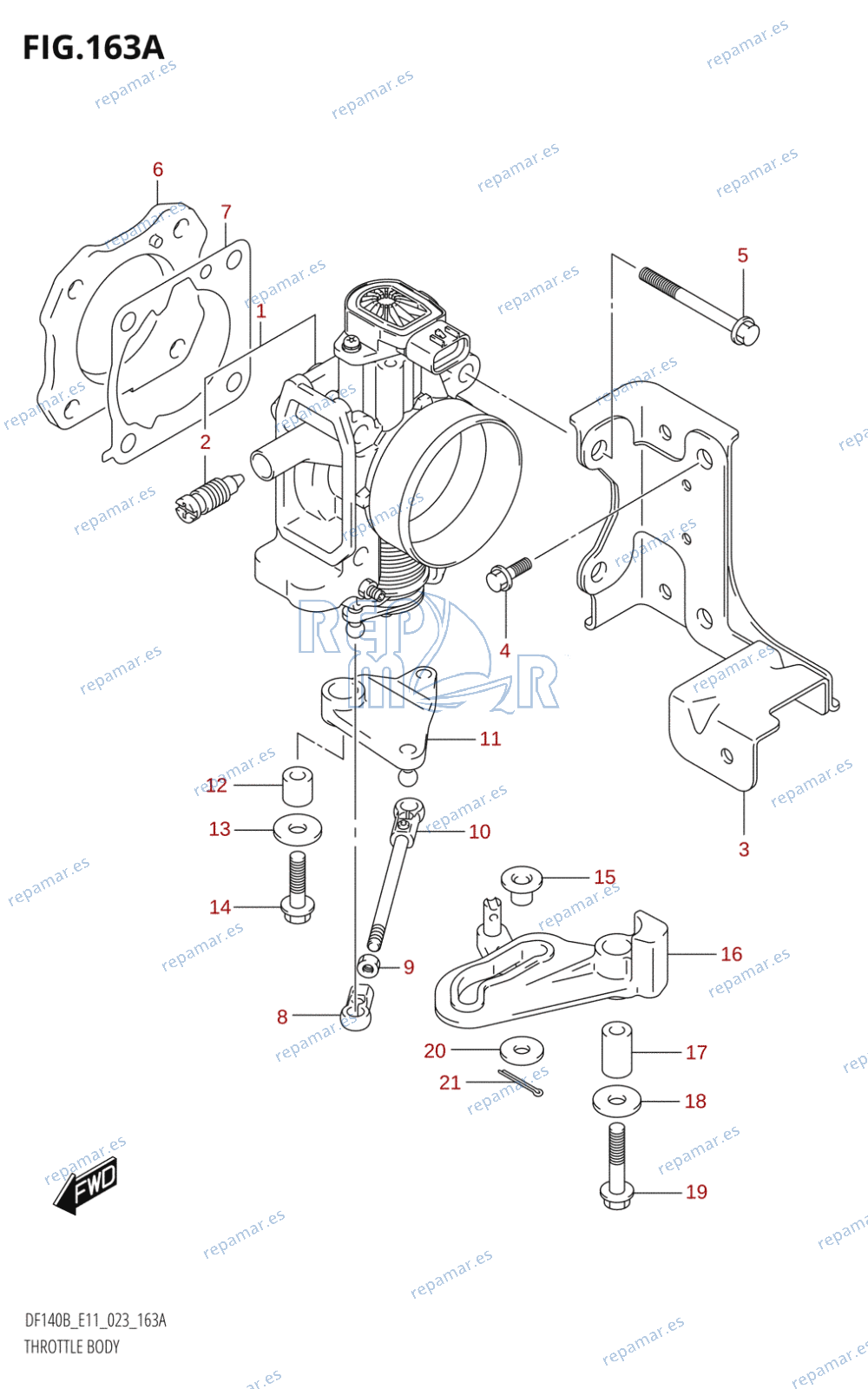 163A - THROTTLE BODY