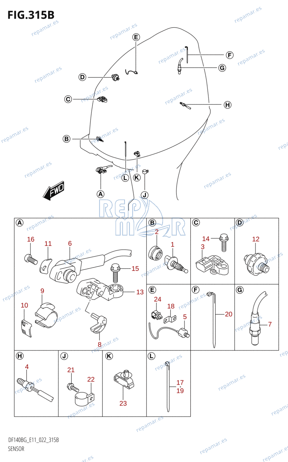 315B - SENSOR (022)