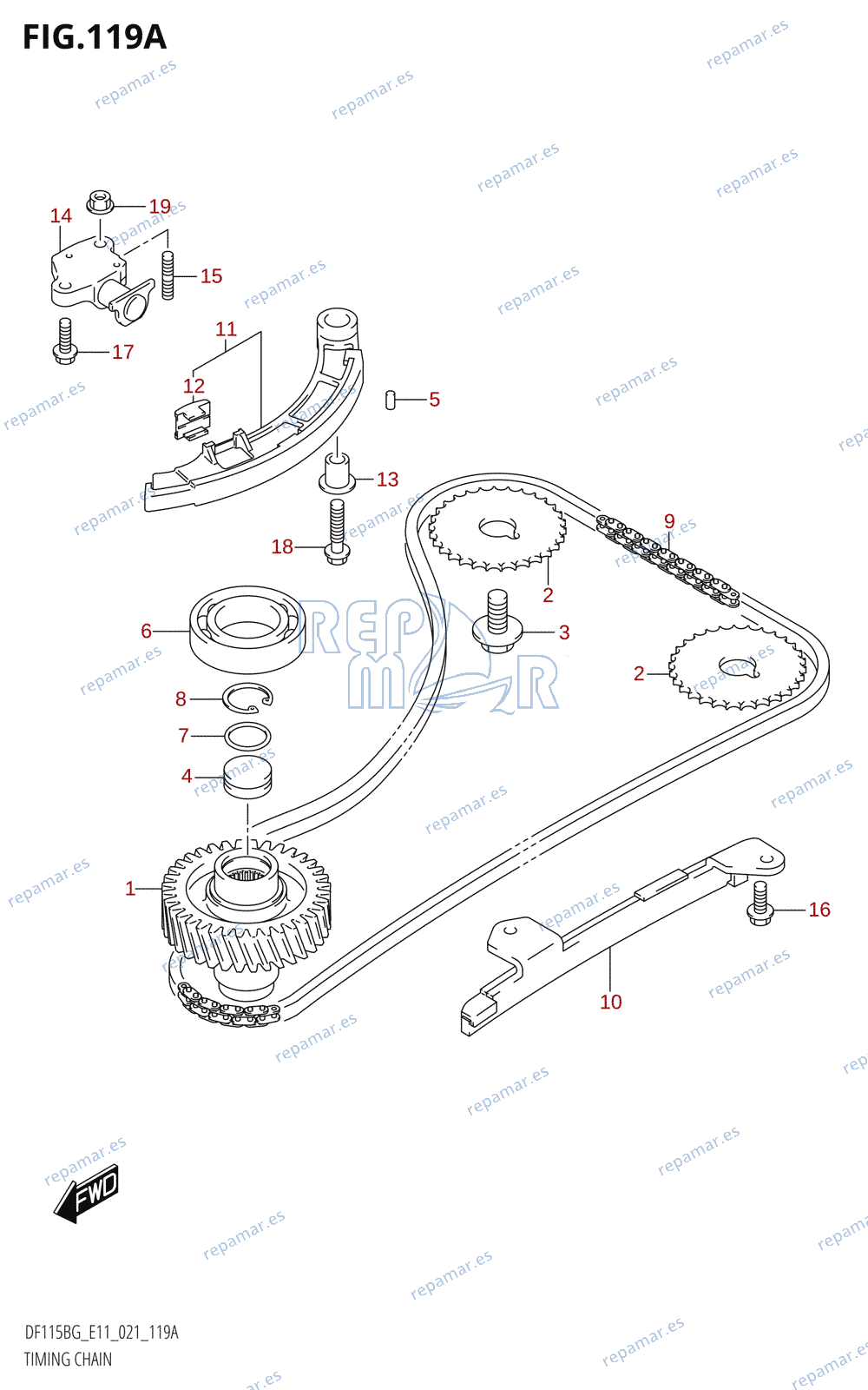 119A - TIMING CHAIN