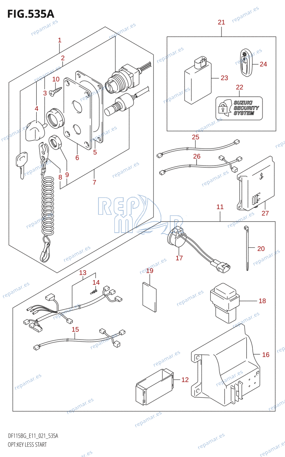 535A - OPT:KEY LESS START (E11)