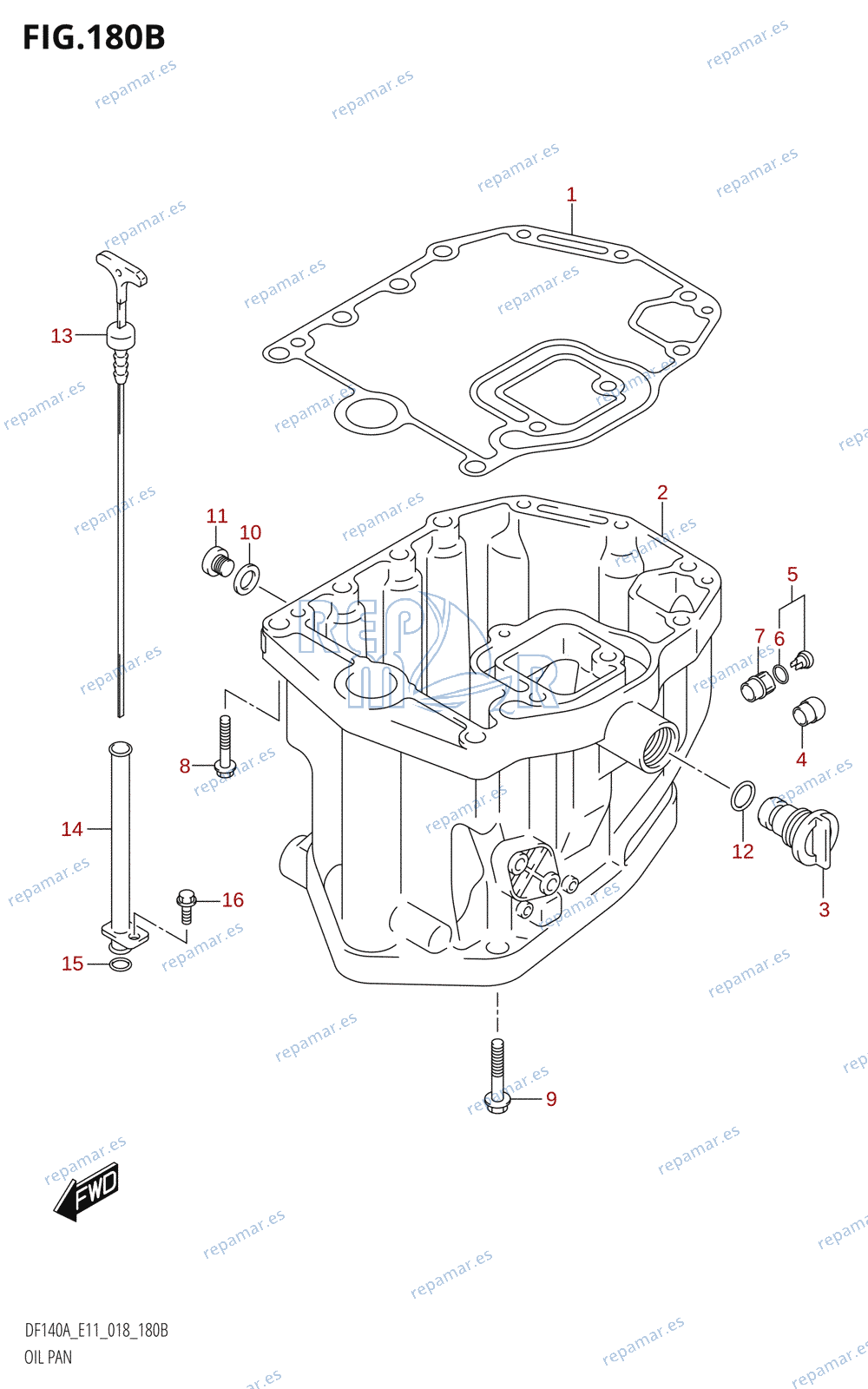 180B - OIL PAN