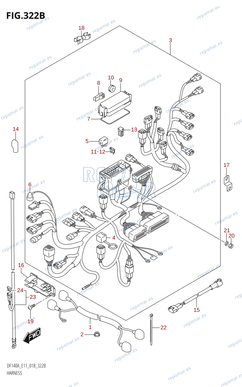 322B - HARNESS