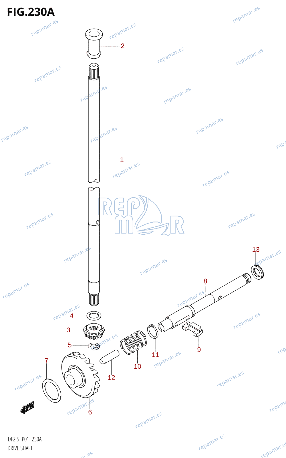 230A - DRIVE SHAFT