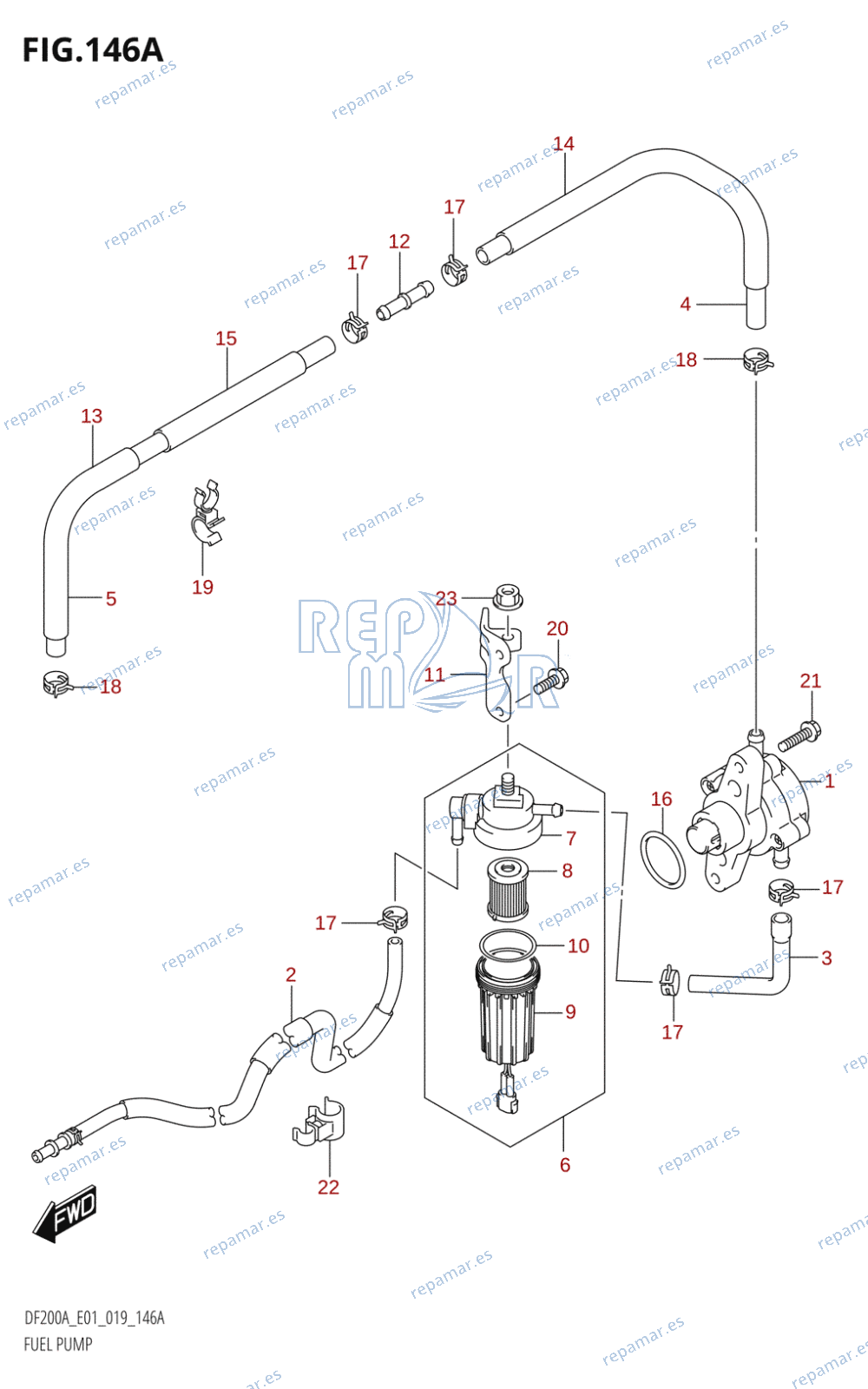 146A - FUEL PUMP (E01)