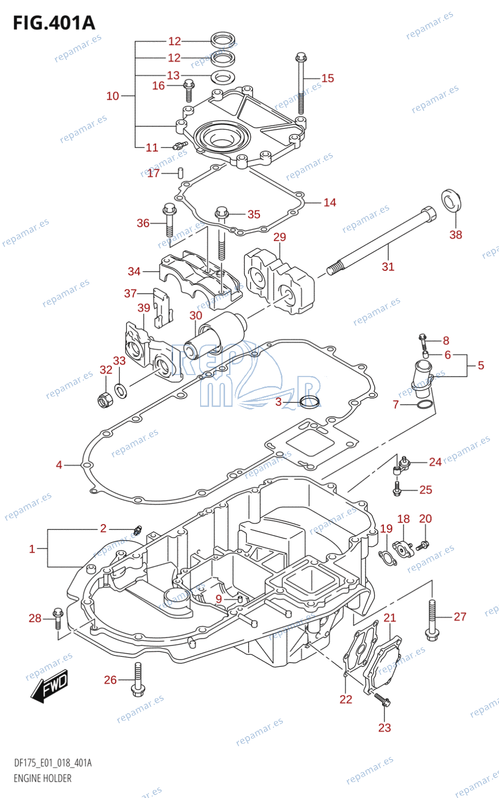 401A - ENGINE HOLDER