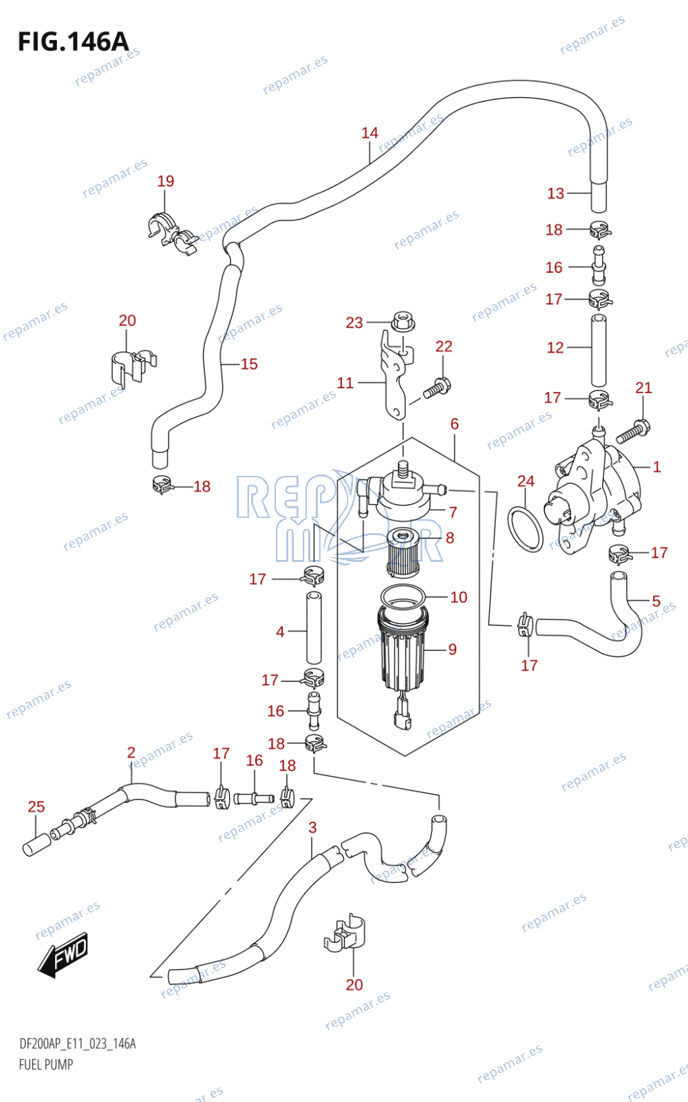 146A - FUEL PUMP (E01,E03,E11)