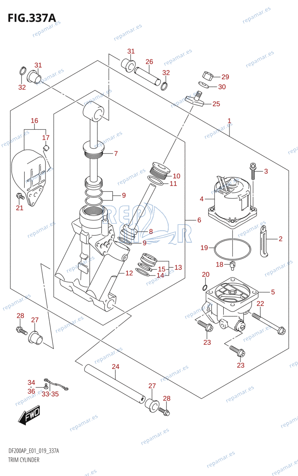 337A - TRIM CYLINDER