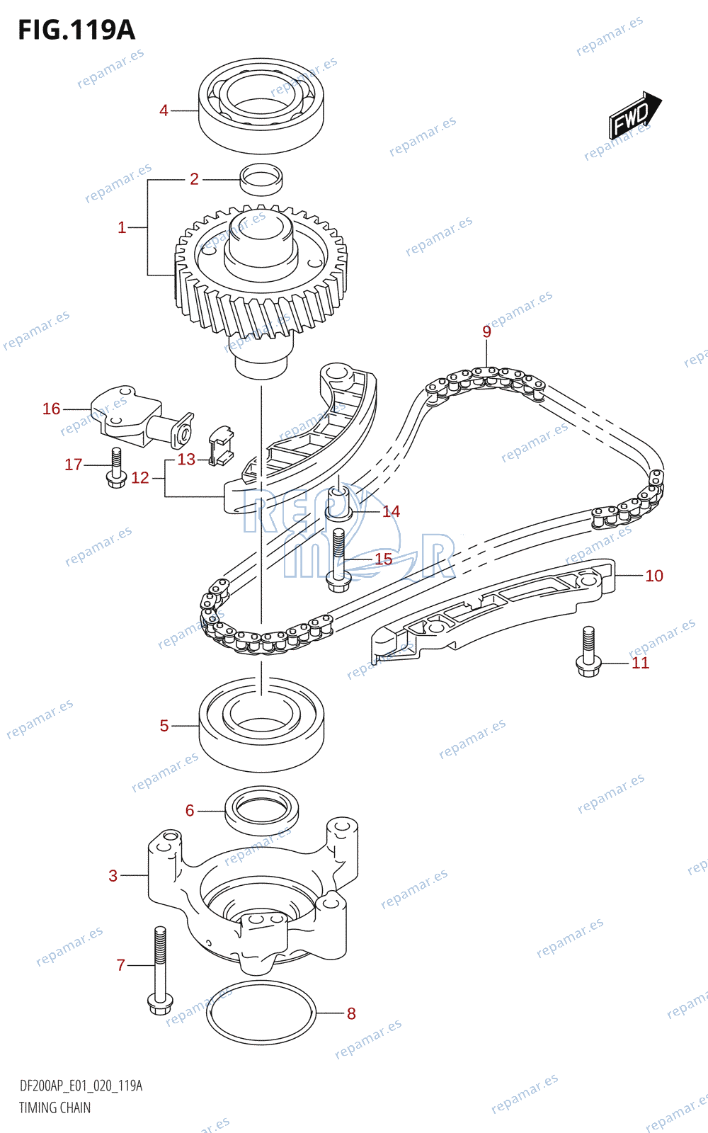 119A - TIMING CHAIN