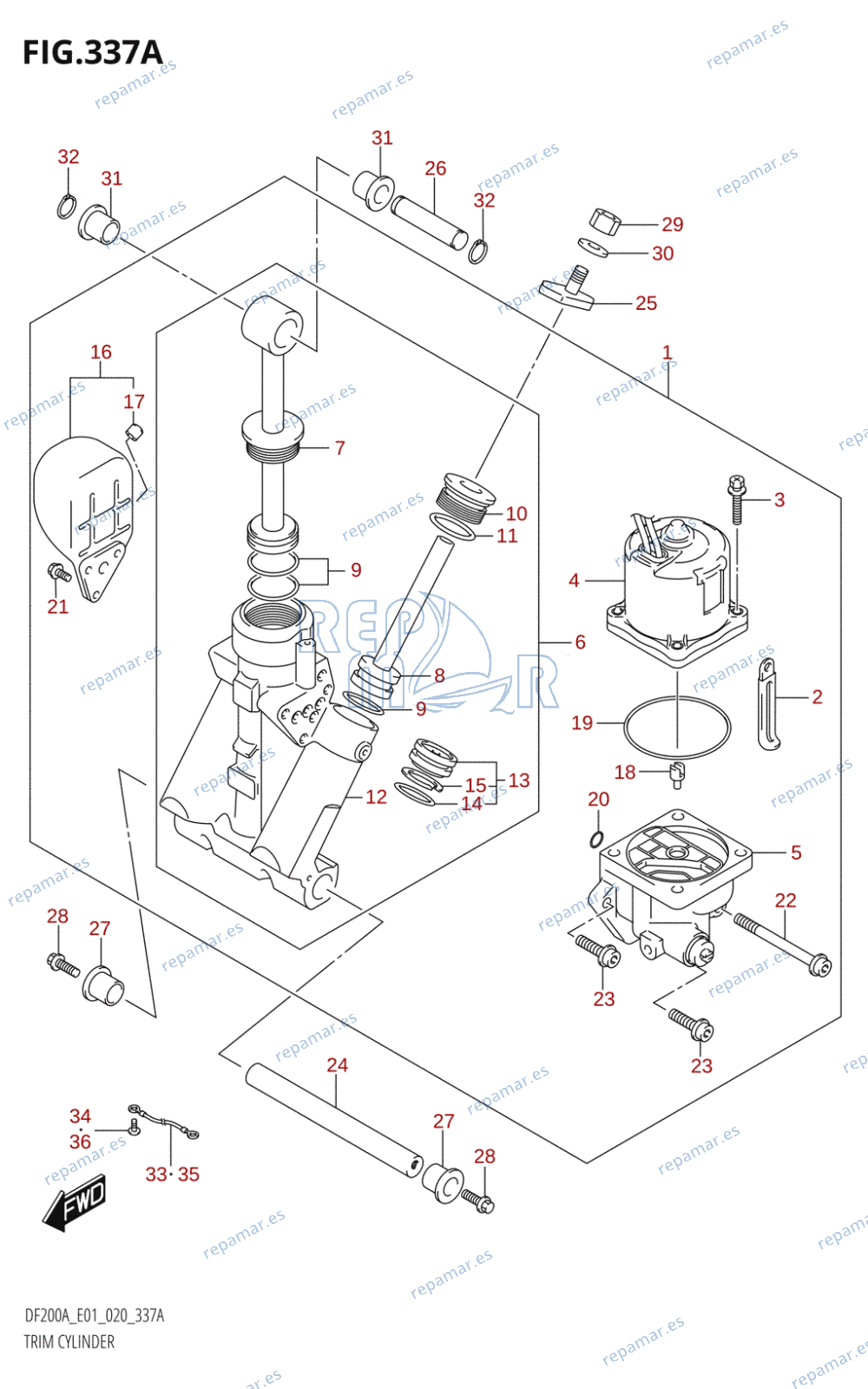 337A - TRIM CYLINDER