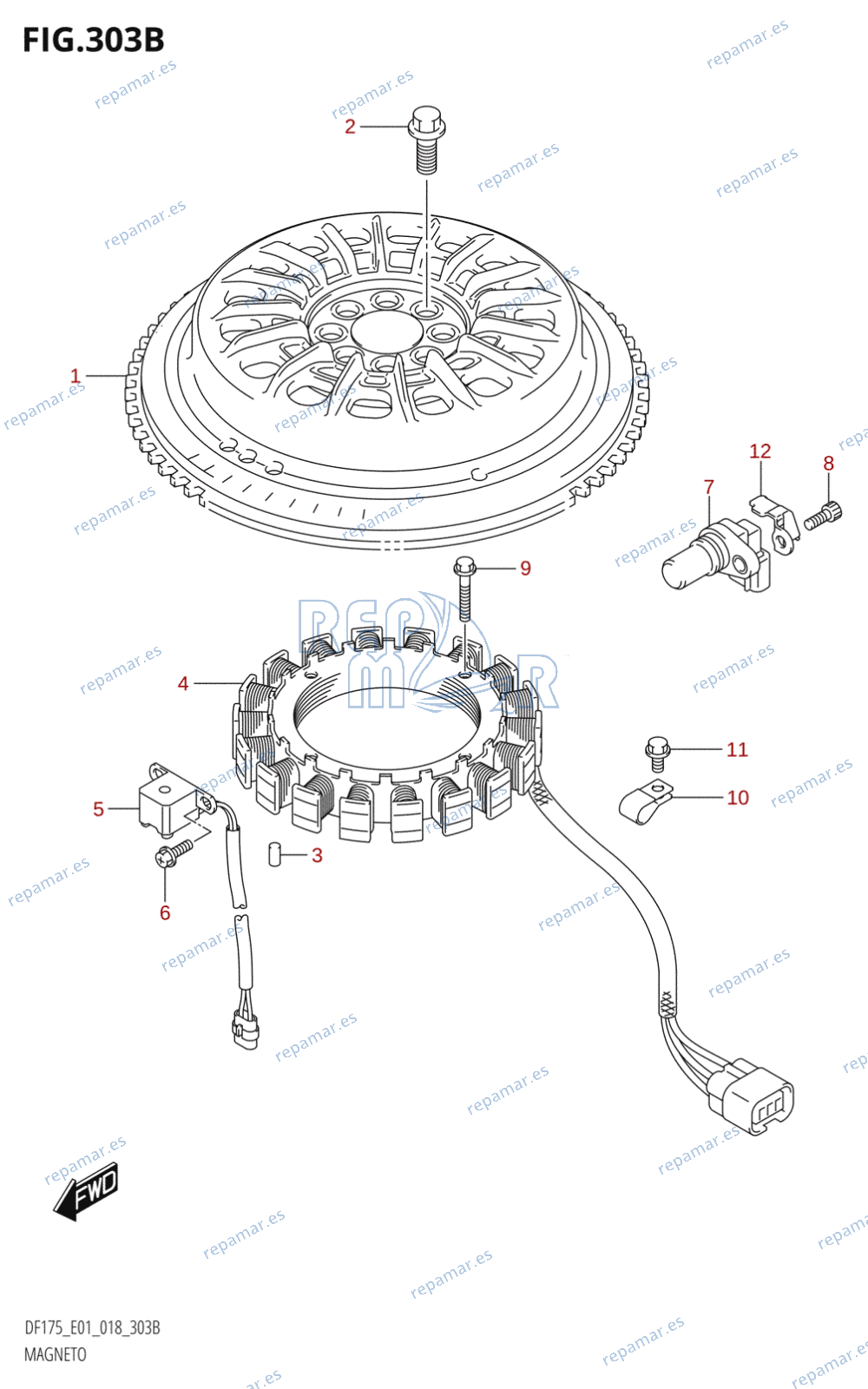 303B - MAGNETO (DF175T,DF175Z)
