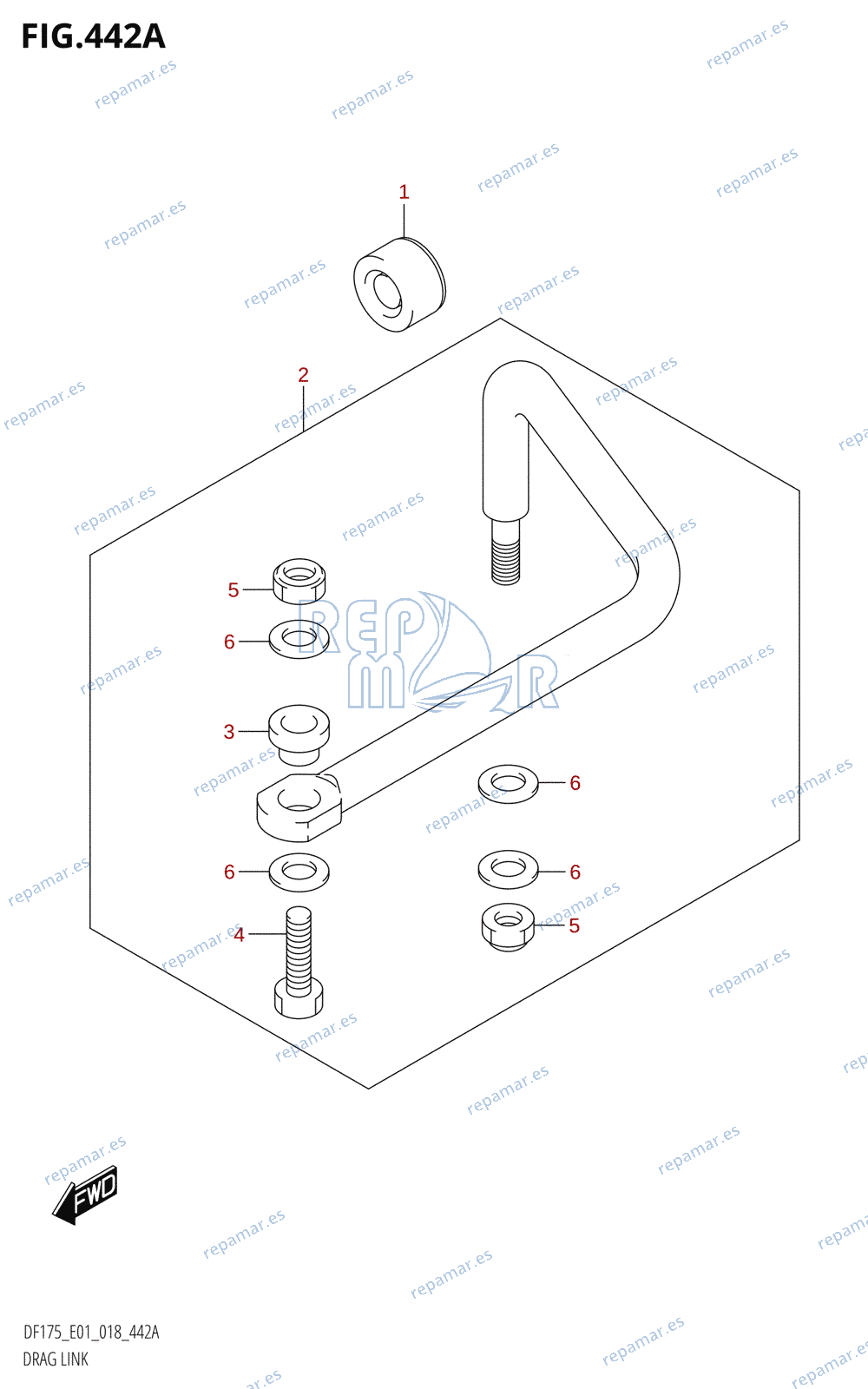 442A - DRAG LINK