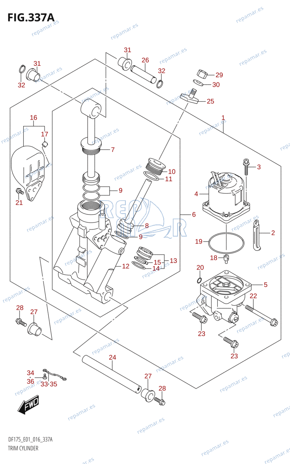 337A - TRIM CYLINDER