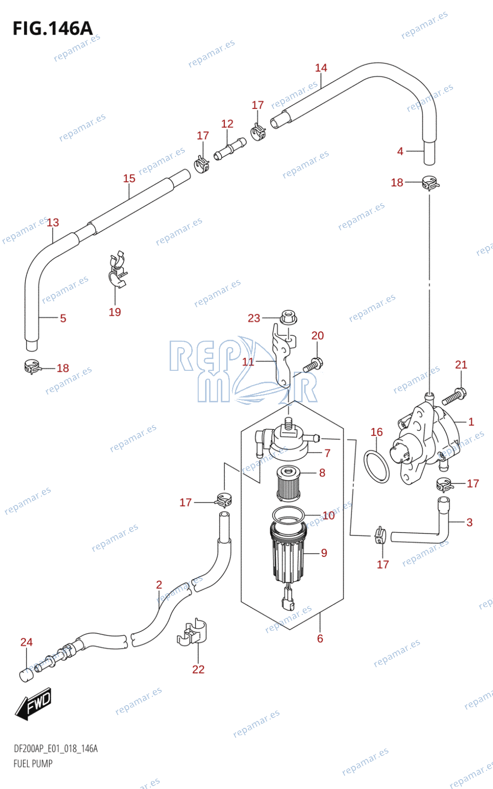 146A - FUEL PUMP (E01)