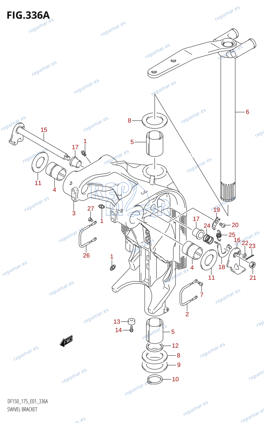 336A - SWIVEL BRACKET