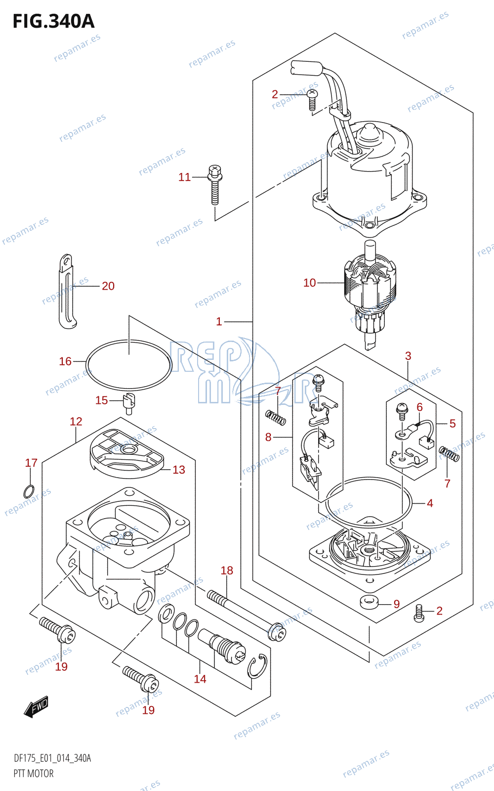 340A - PTT MOTOR