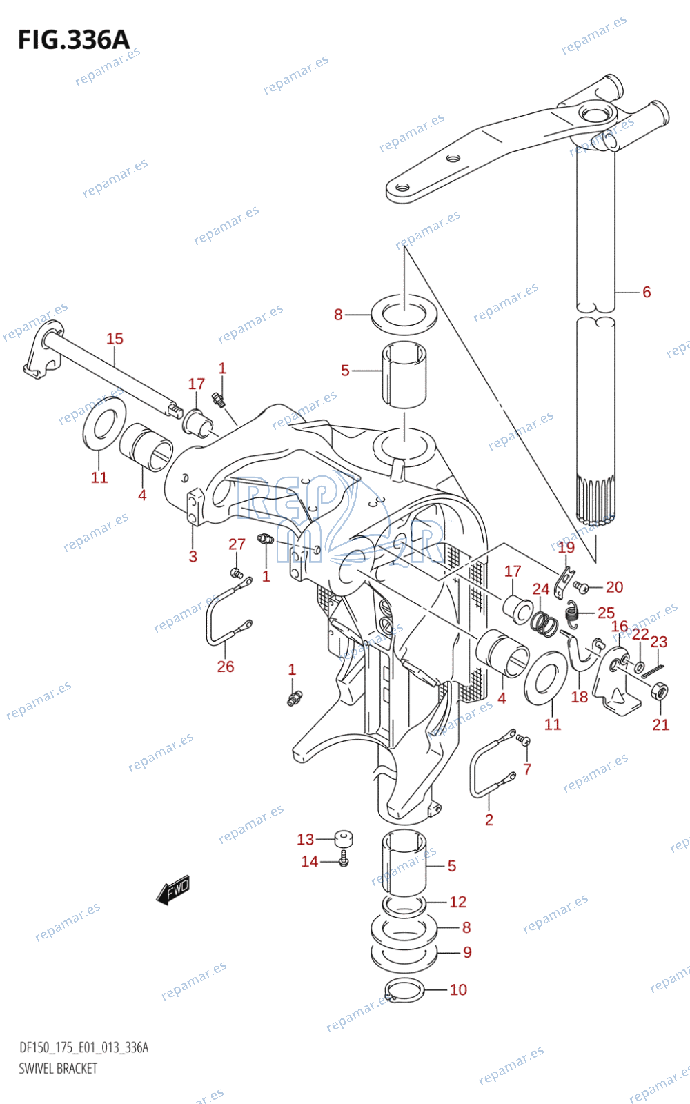 336A - SWIVEL BRACKET