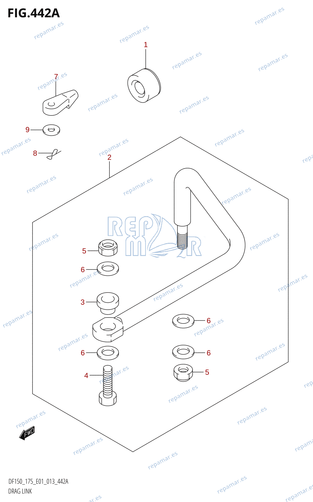 442A - DRAG LINK