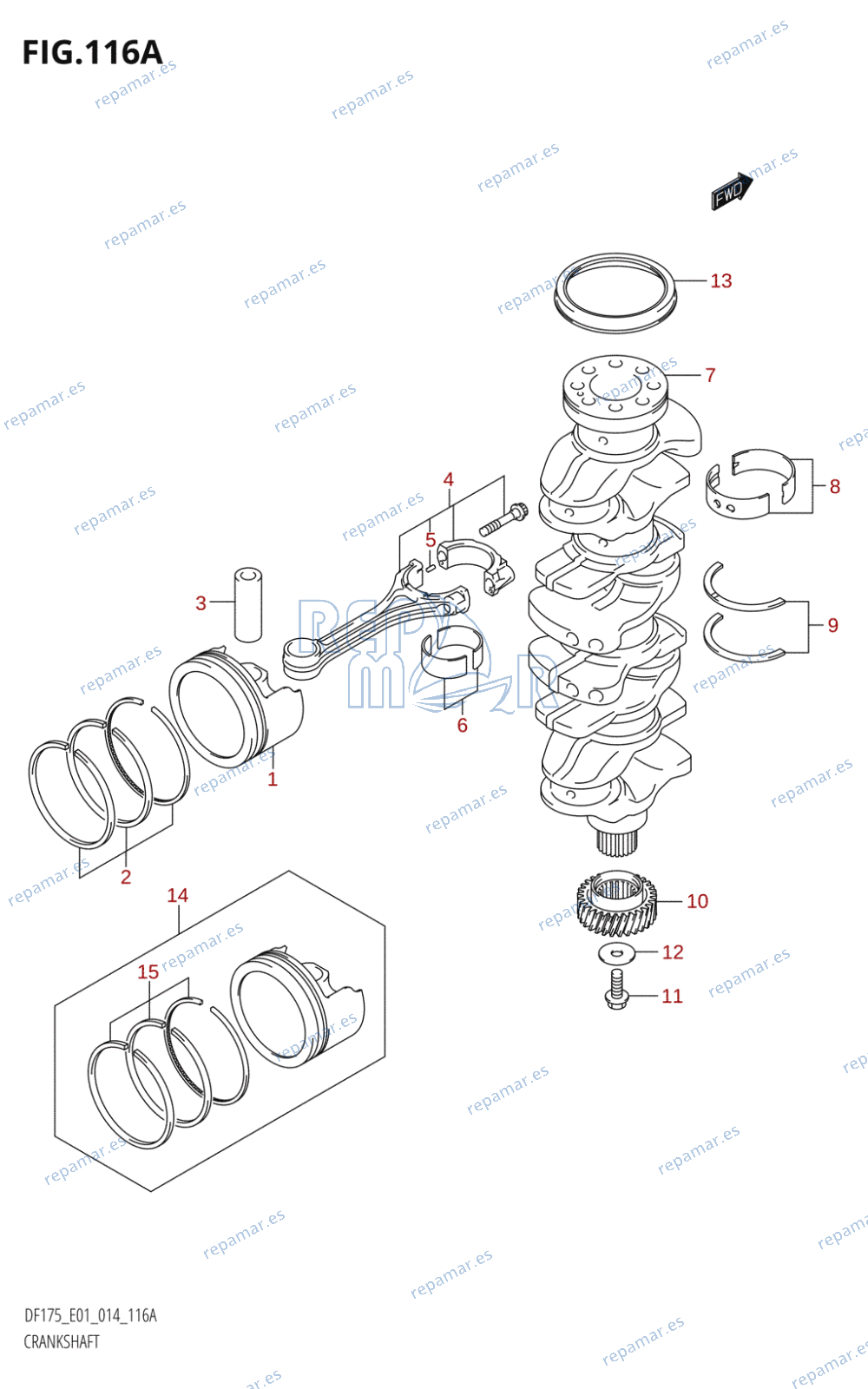 116A - CRANKSHAFT