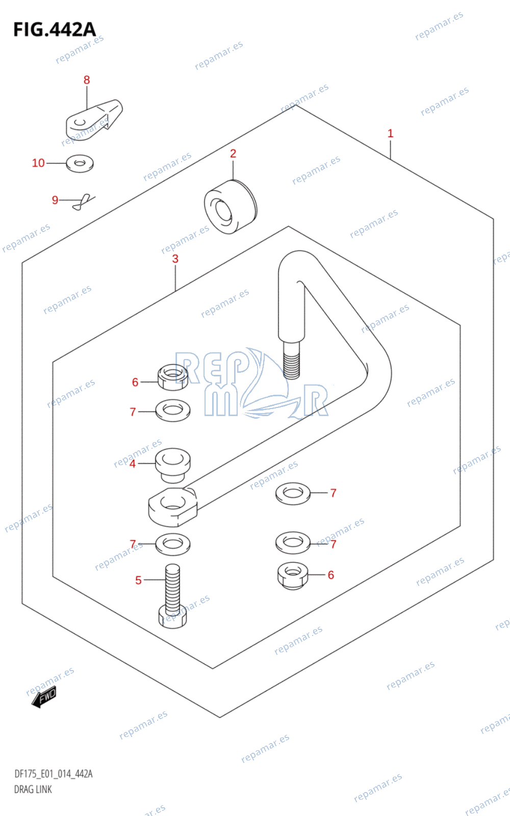 442A - DRAG LINK