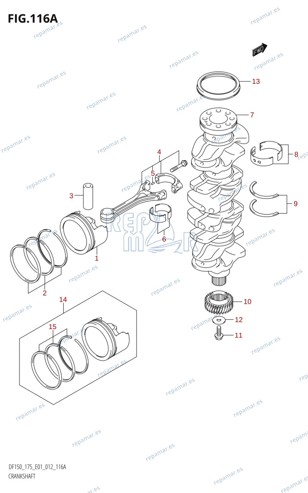 116A - CRANKSHAFT