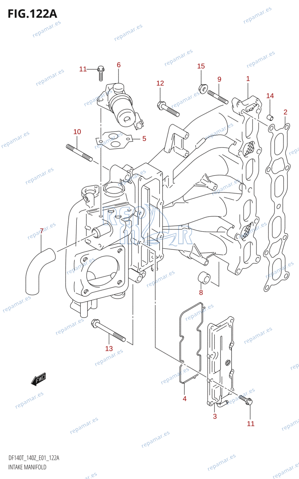 122A - INTAKE MANIFOLD