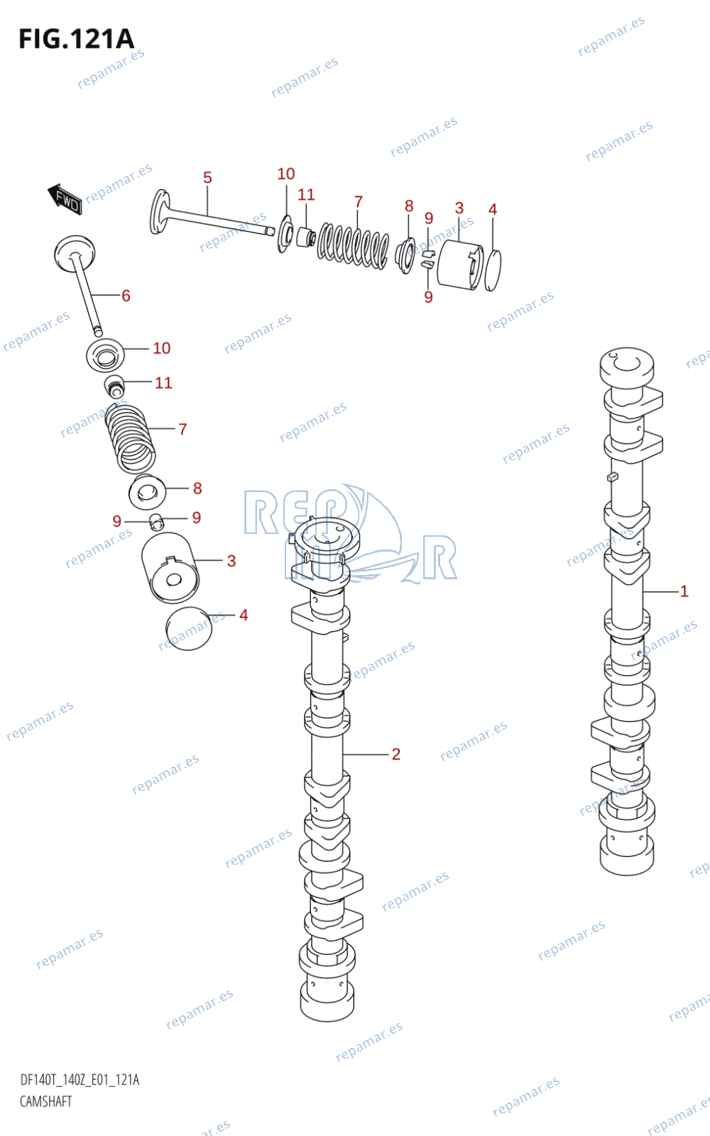 121A - CAMSHAFT