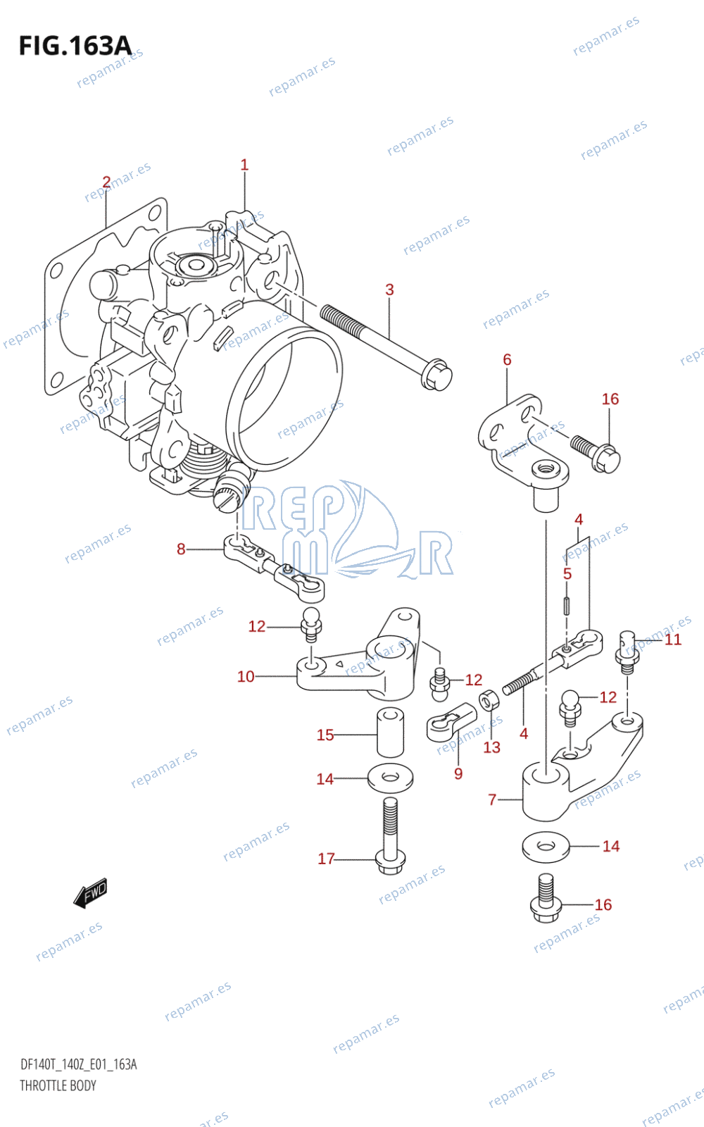 163A - THROTTLE BODY