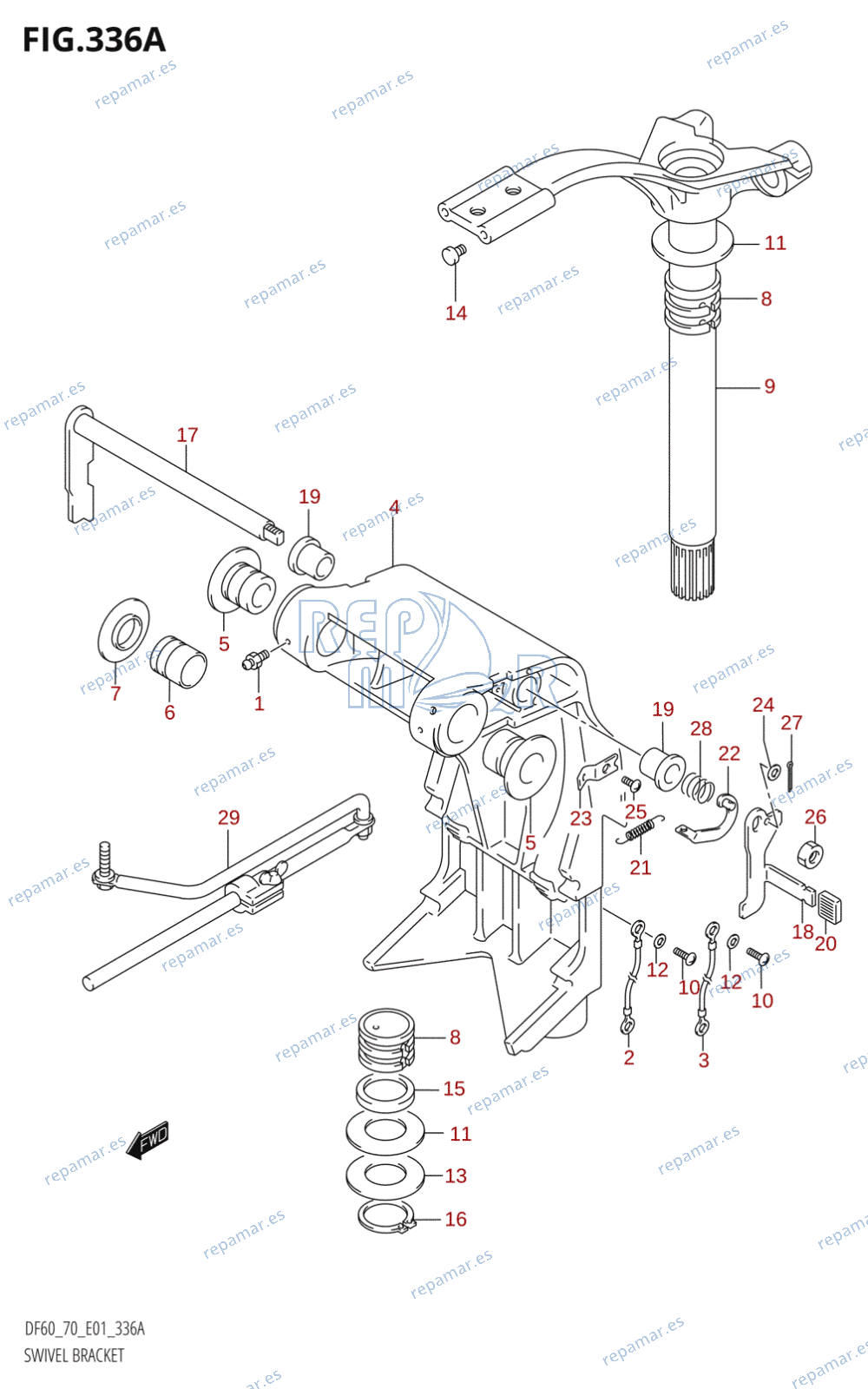 336A - SWIVEL BRACKET