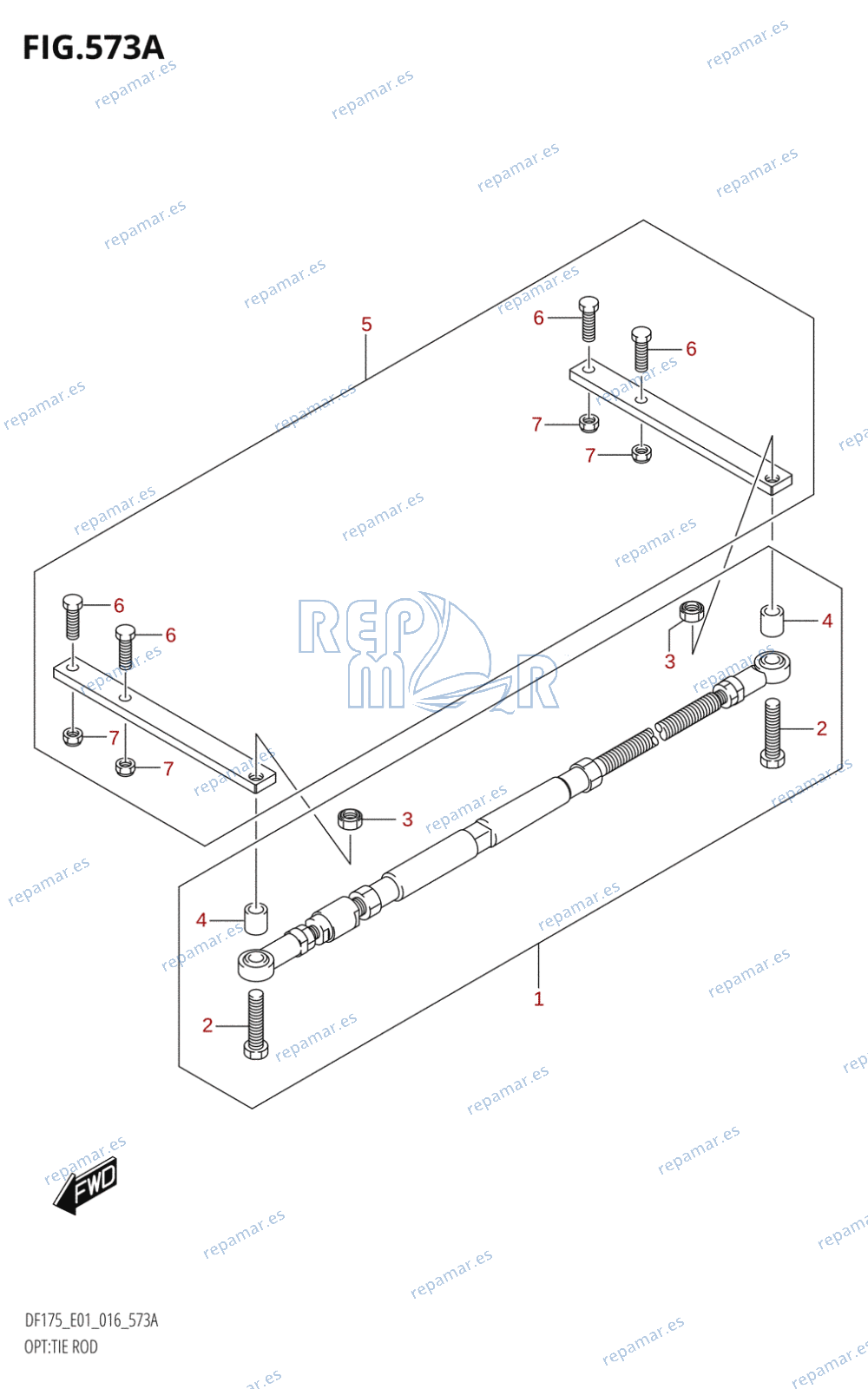 573A - OPT:TIE ROD (DF150T:E01)