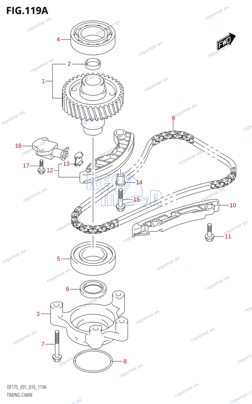 119A - TIMING CHAIN