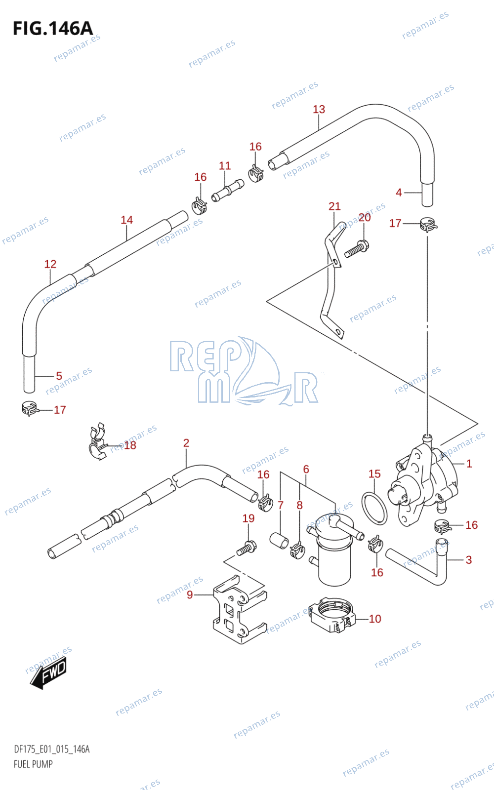 146A - FUEL PUMP (DF150T:E01)