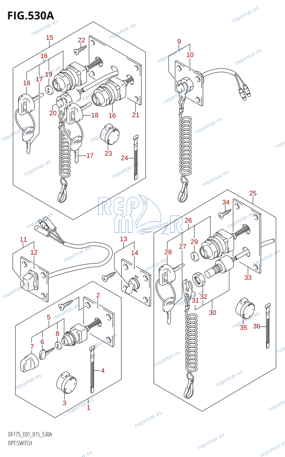 530A - OPT:SWITCH (DF150T:E01)