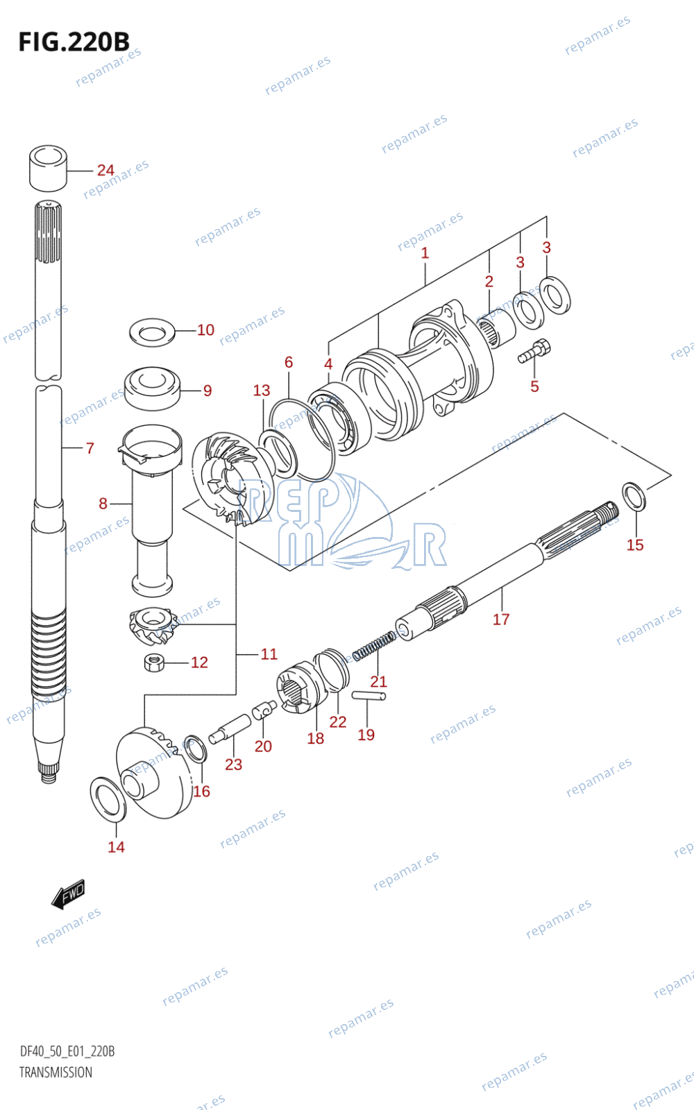 220B - TRANSMISSION (K5)