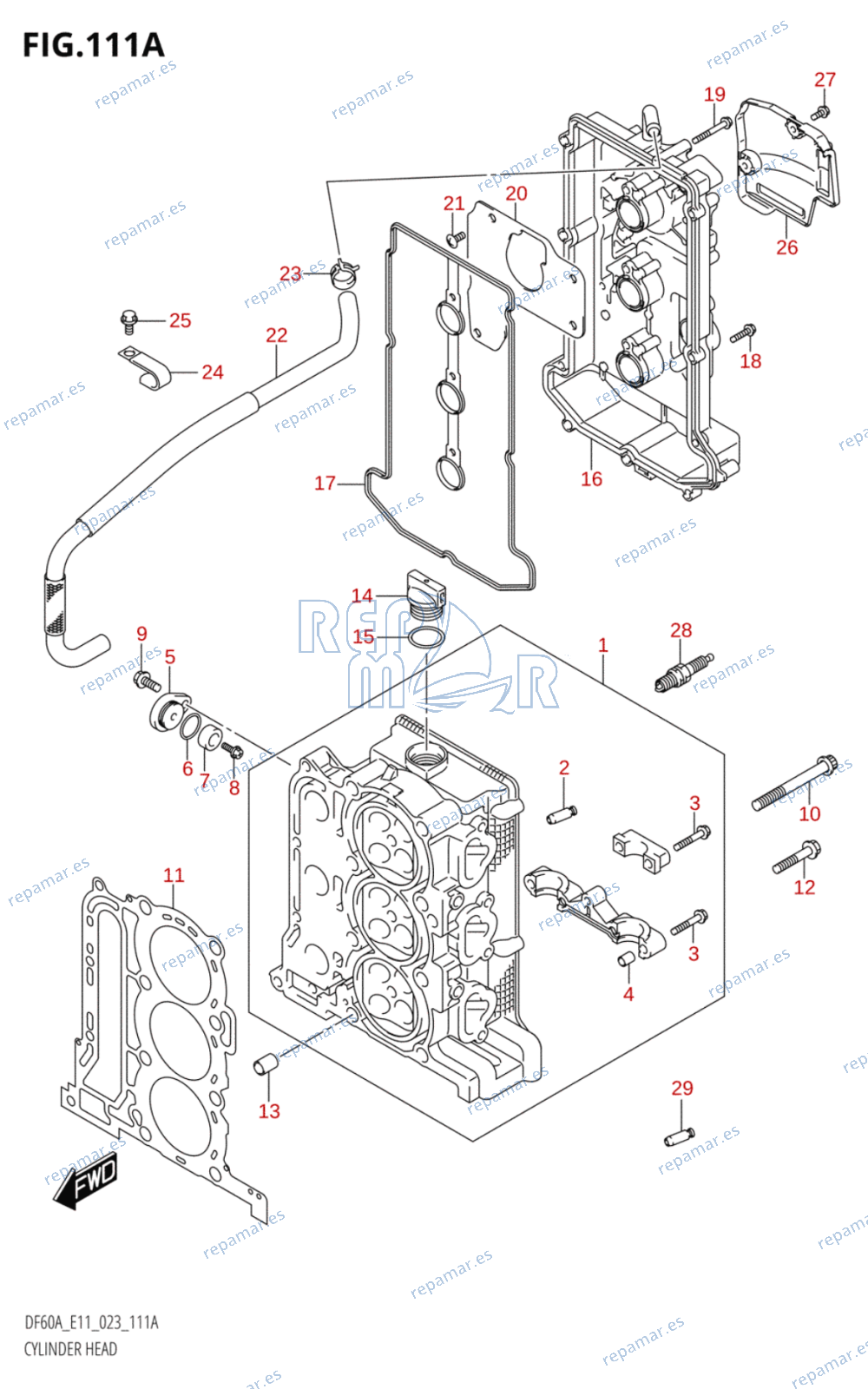 111A - CYLINDER HEAD