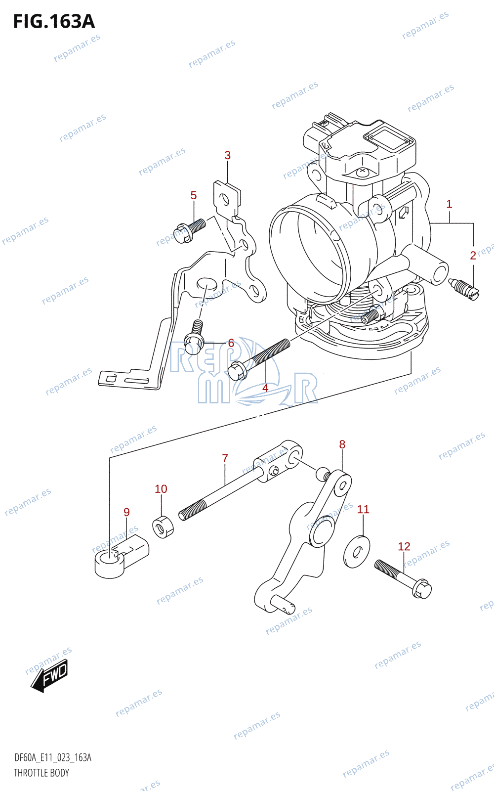 163A - THROTTLE BODY