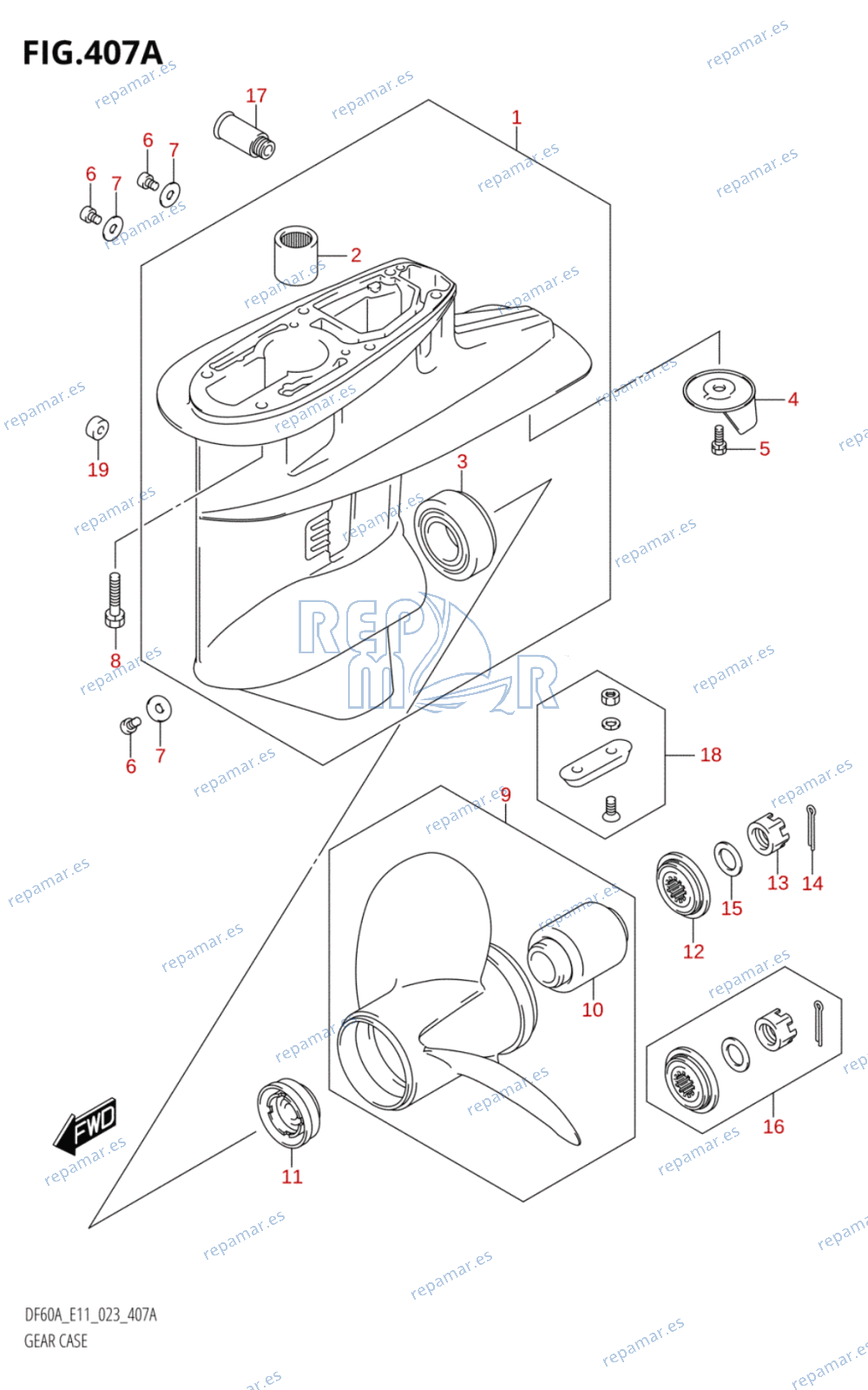 407A - GEAR CASE