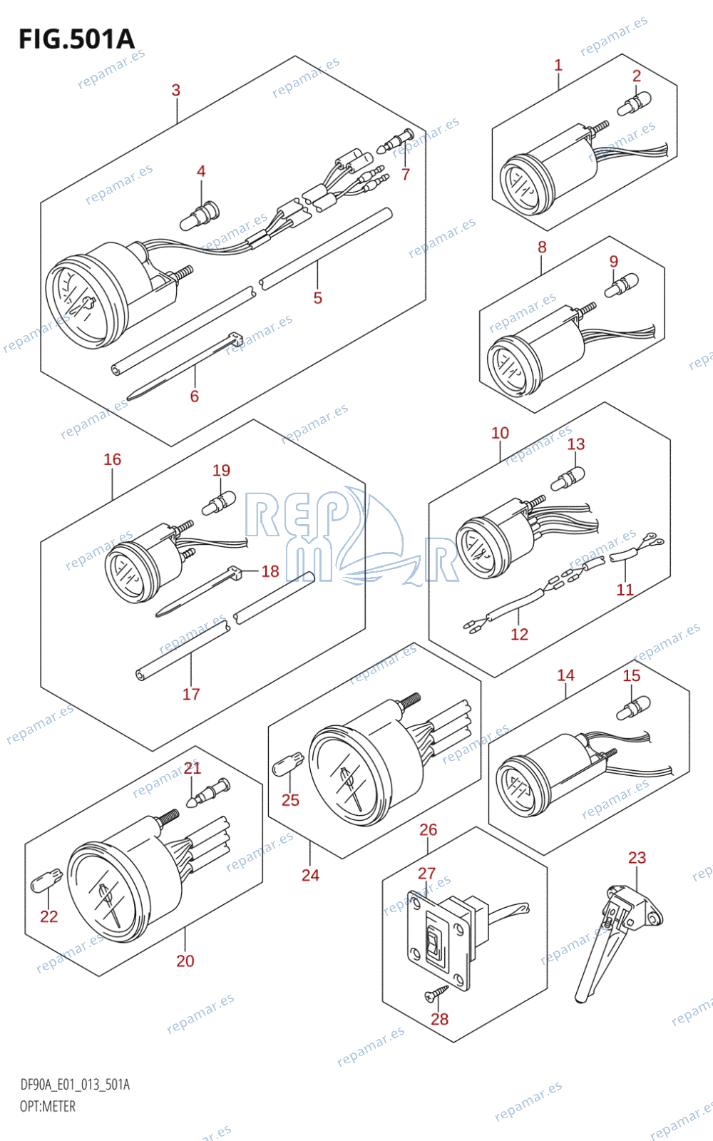 501A - OPT:METER (DF70A:E01)