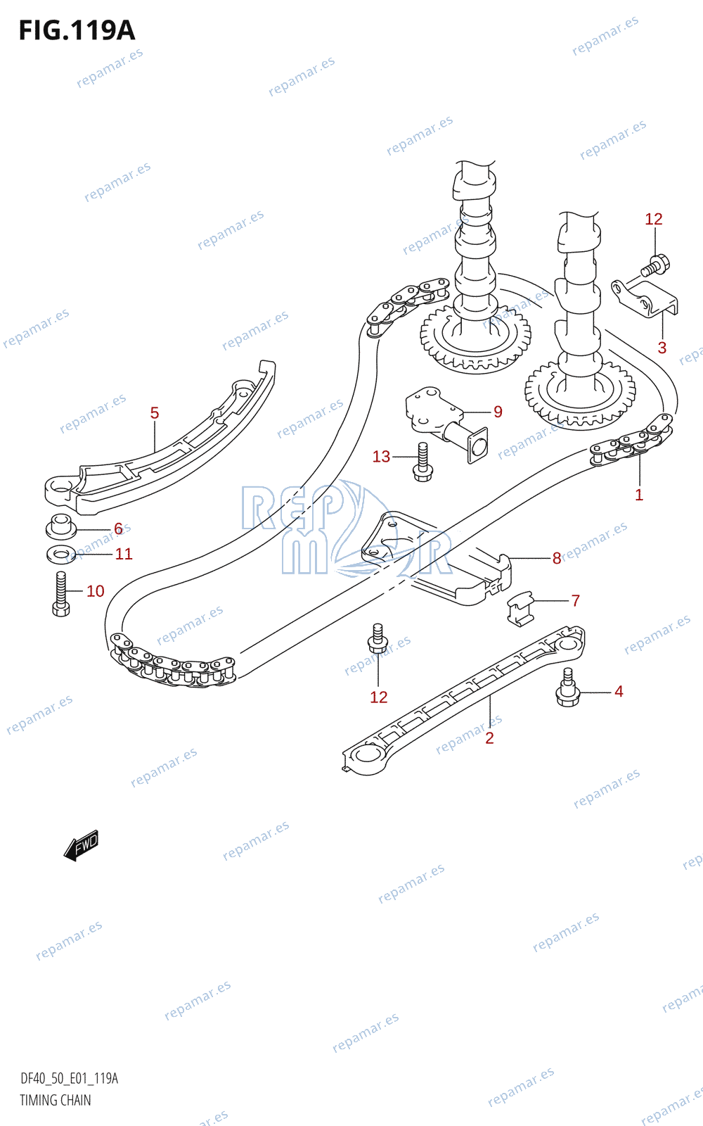 119A - TIMING CHAIN