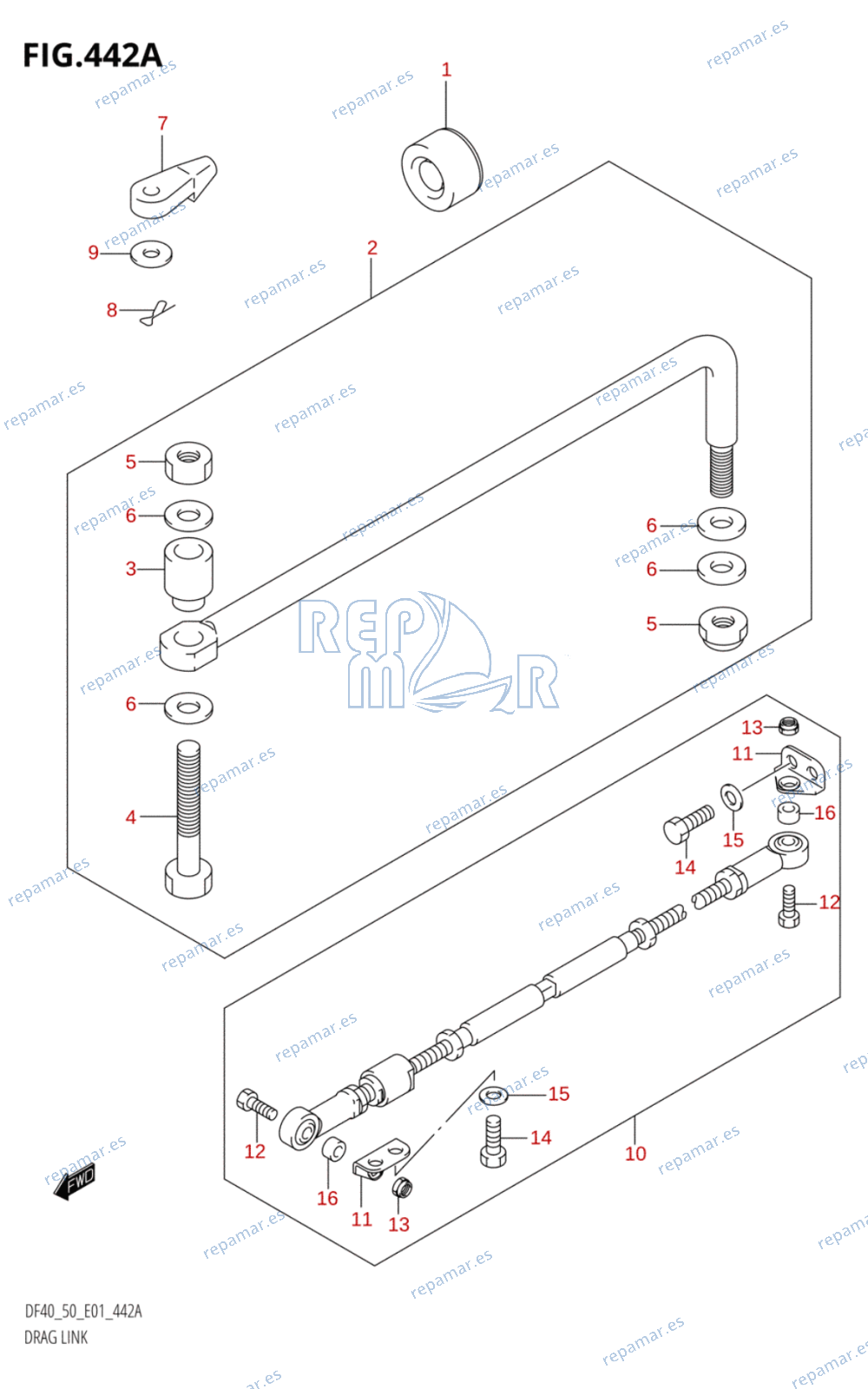 442A - DRAG LINK