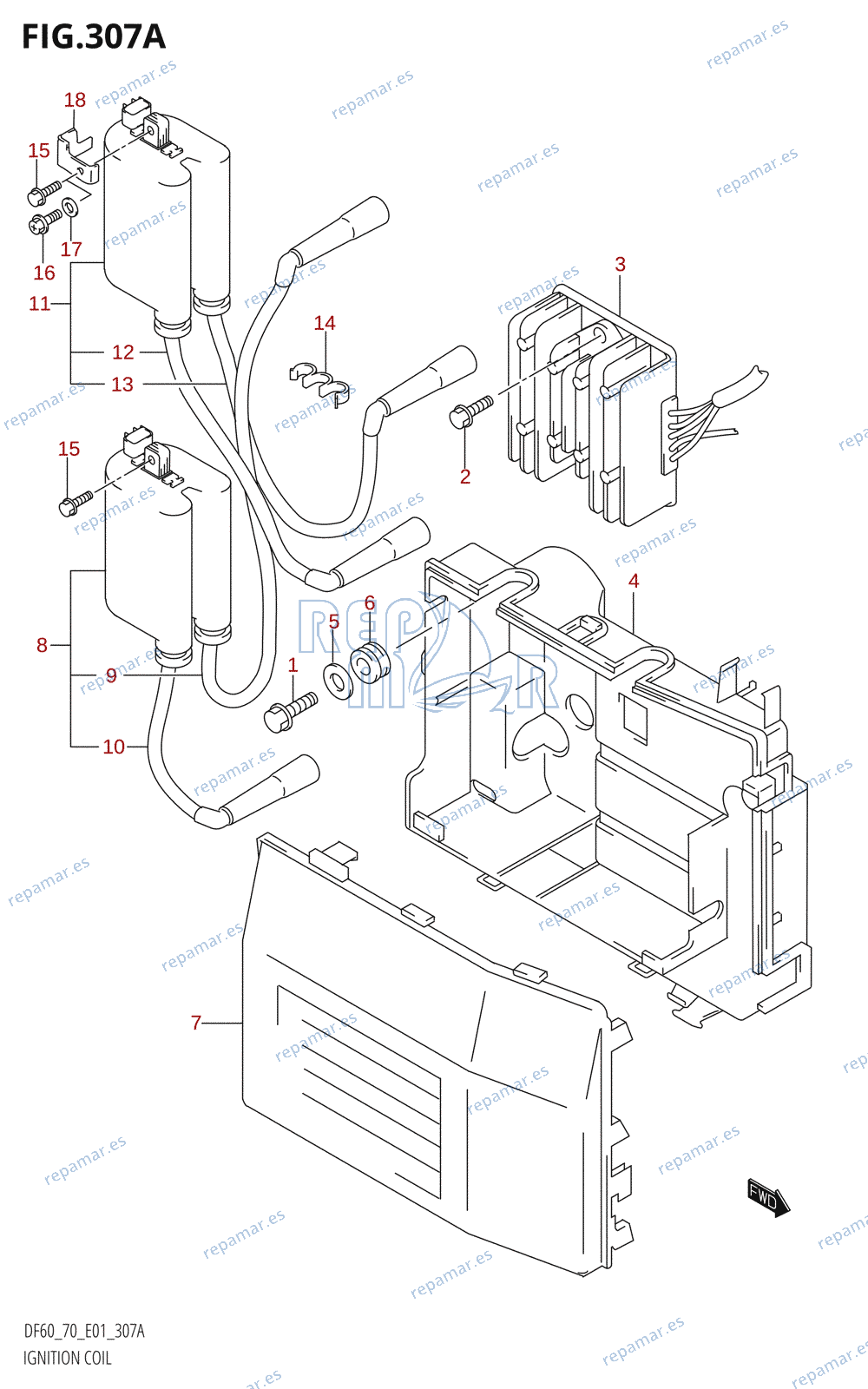 307A - IGNITION COIL