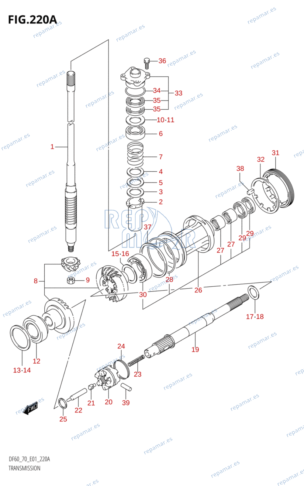 220A - TRANSMISSION (W,X,Y)